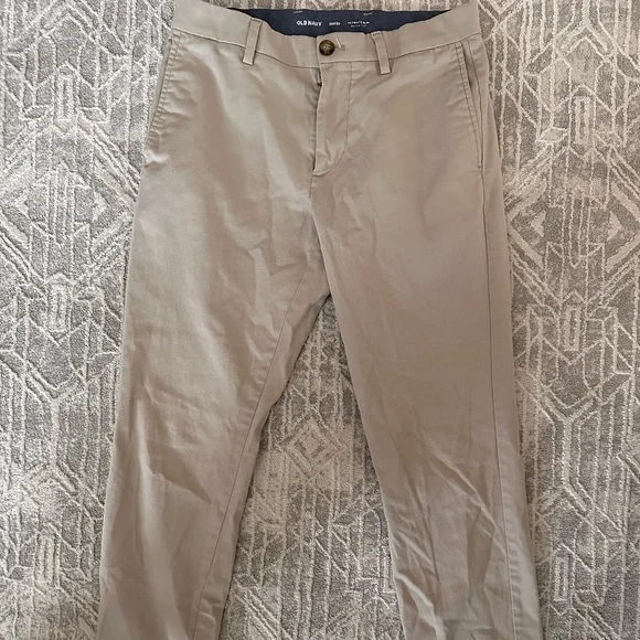 Old Navy Ultimate Slim Built-In Flex Khaki Pants